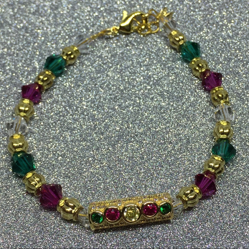 Gold plated handmade bracelet